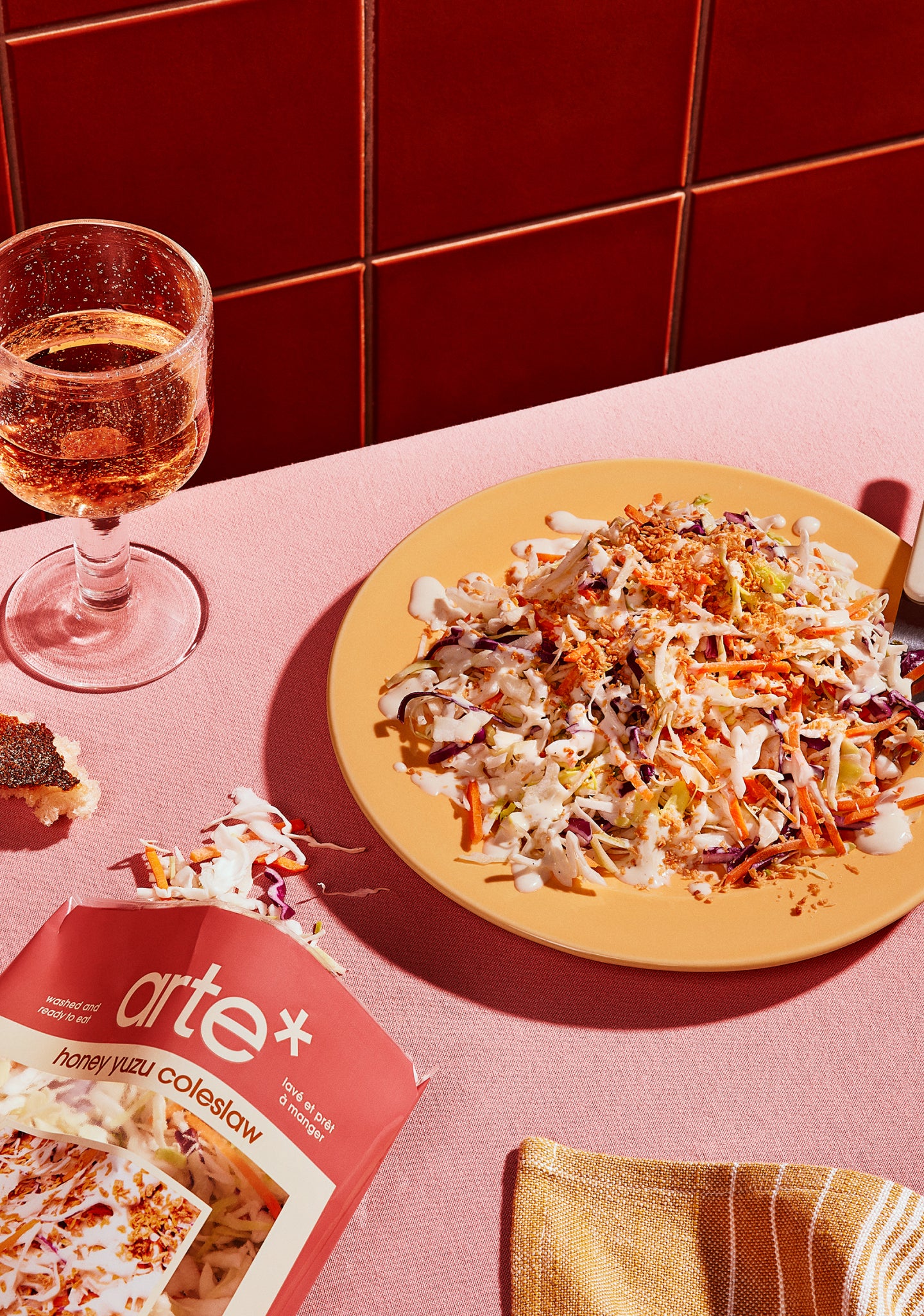 arte* salads Honey Yuzu Coleslaw