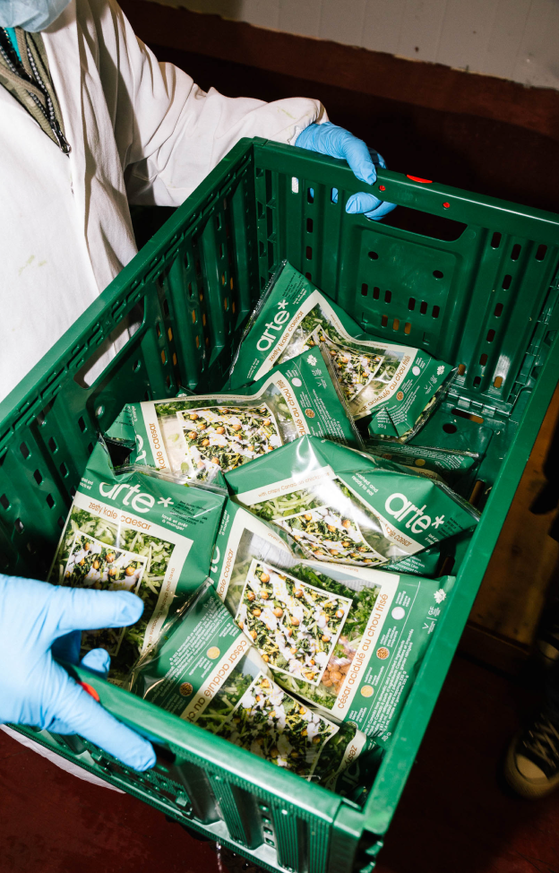 arte* salads Kale Caesar