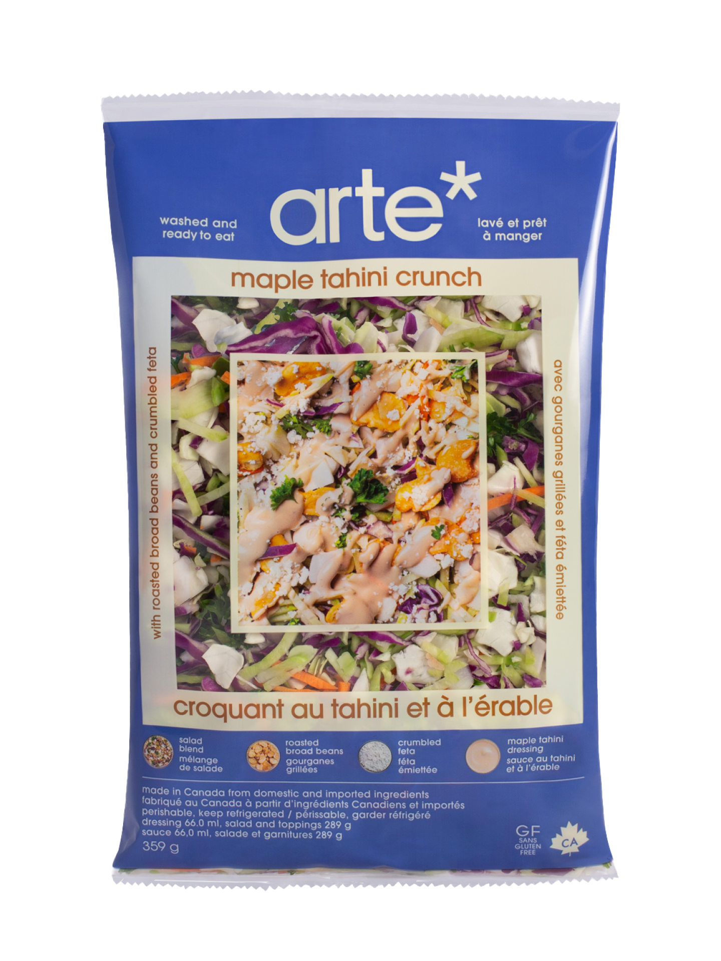 arte* salads Maple Tahini Crunch