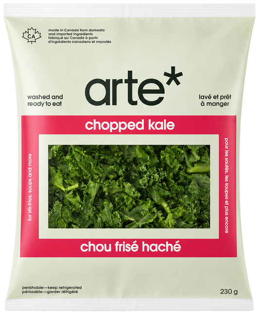 chopped kale